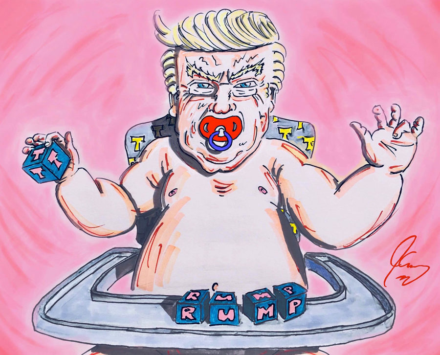 Trump Cartoon - Jim Carry