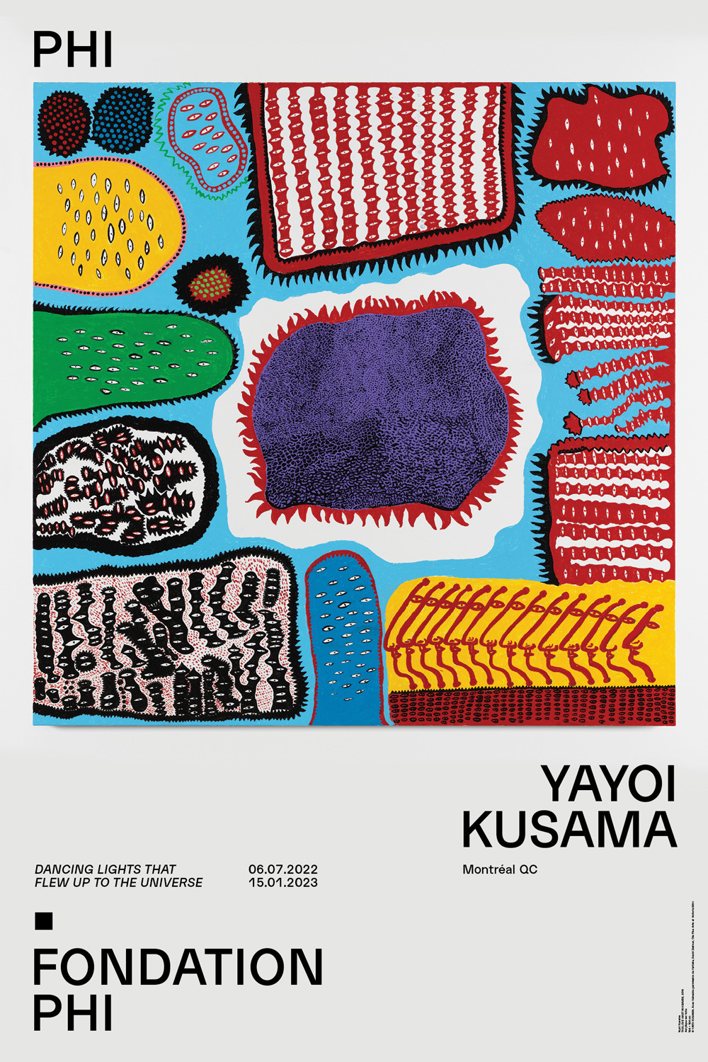 PHI Fondation Yayoi Kusama Poster 3