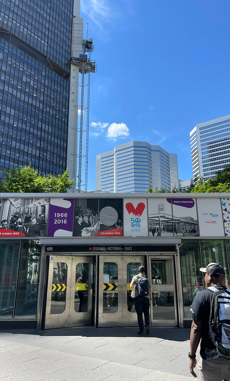 Parcours Square Victoria OACI